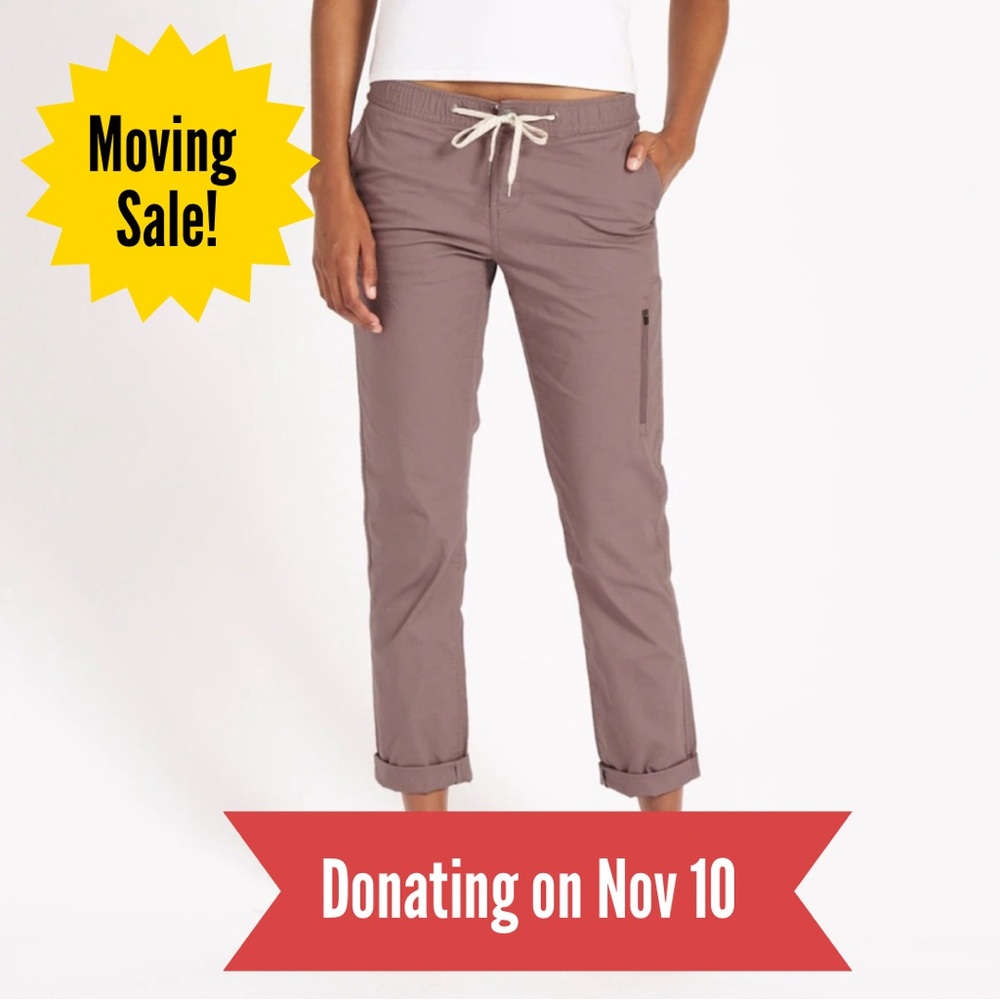 Vuori Ripstop Pants: Hazel